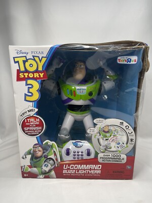 DISNEY PIXAR TOY STORY 3 U COMMAND BUZZ LIGHTYEAR REMOTE CONTROL
