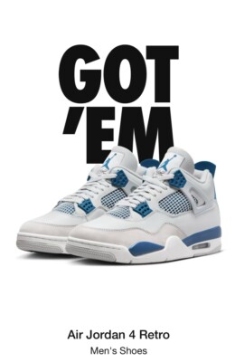 Size 9.5 Air Jordan 4 Industrial Blue (2024) FV5029-141 | eBay