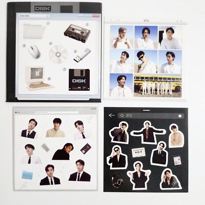 BTS 7 Moments Official POB, Photocard, Digital Code, Photo Book