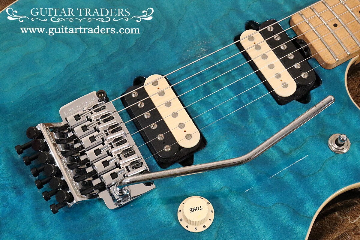 MUSIC MAN Edward Van Halen Signature Trans Blue Made in USA 1995