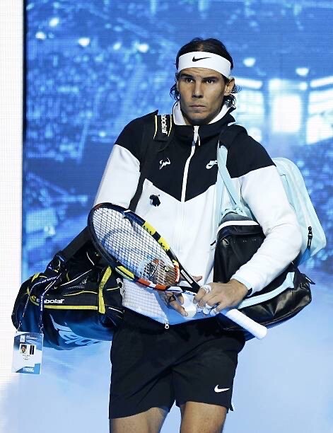 Rafael Nadal Nike 2015 ATP Finals Hoodie Jacket size:M RAFA | eBay