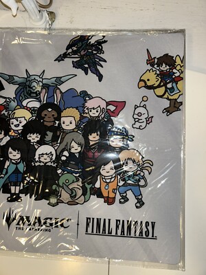 MTG Final Fantasy Playmat limited to Japan WotC official New