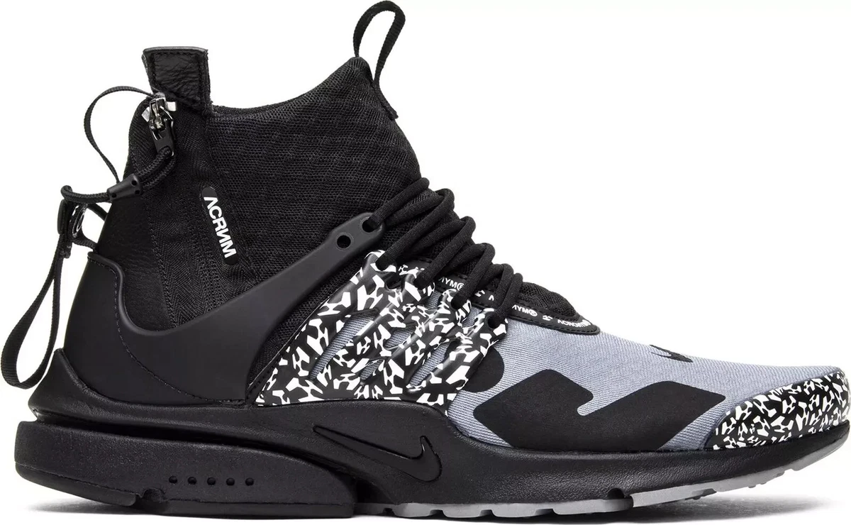 Preços baixos em Nike Acronym x Air Presto Mid Cool Grey | eBay