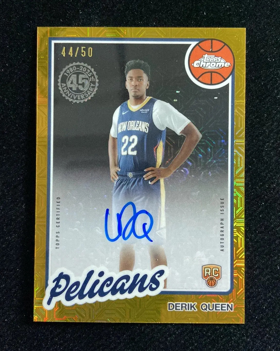 Derik Queen 2025 Topps Silver Pack #80CR2-DQ 1980-81 Topps Chrome