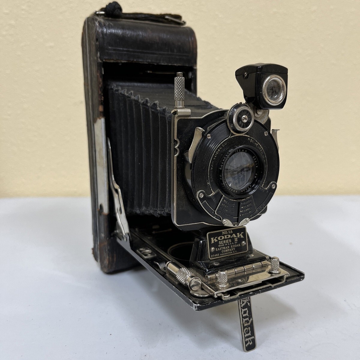 Kodak No.1A Pocket Series III Folding Autographic A116 Camera