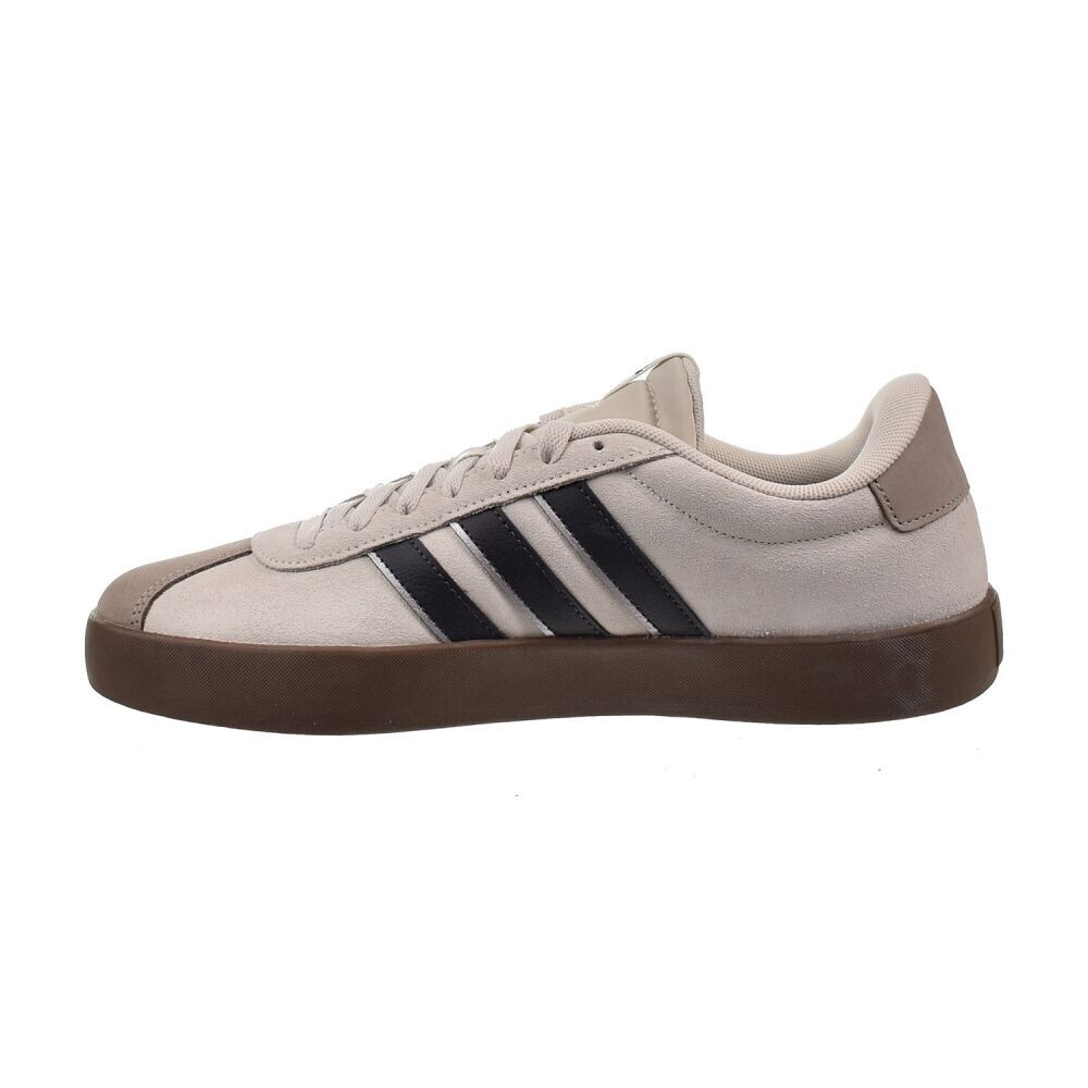 Adidas VL Court 3.0 Men's Shoes Beige/Black/Grey jp5288 | eBay
