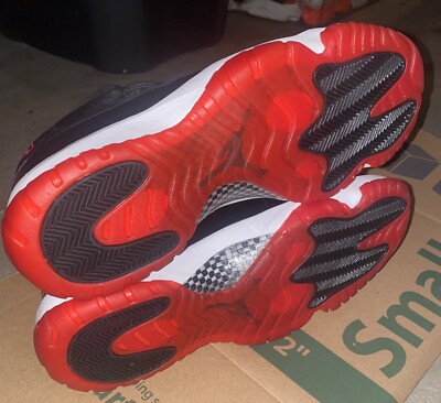Nike Air Jordan XI 11 Retro 2001 Bred “Playoffs” | eBay