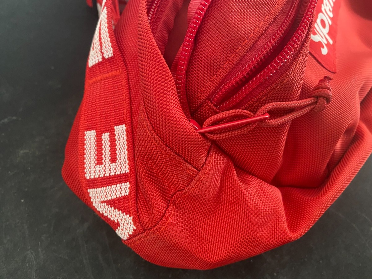 SUPREME SS18 Waist Bag Red | eBay