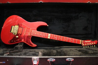 USED Fernandes LA 85 KK LArc-en-Ciel KEN model Electric Guitar Red