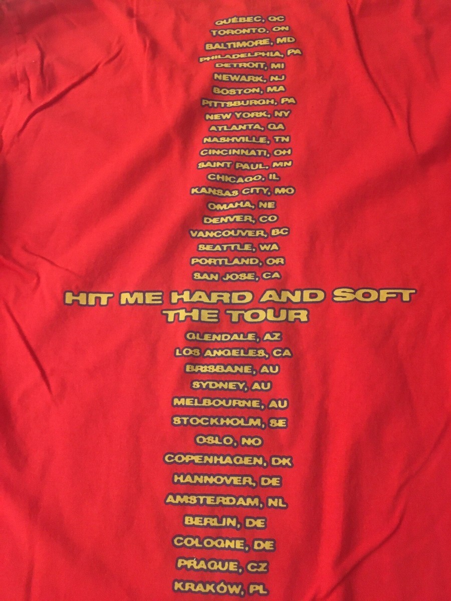 2024 Billie Eilish Shirt American Express 2XL Hit Me Hard And Soft