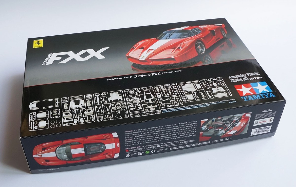 TAMIYA 1/24 Ferrari FXX sports car series #24292 scale model kit