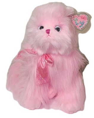 TY Pinkys - ORCHID the Persian Kitty Cat (12 inch) MWMT Plush