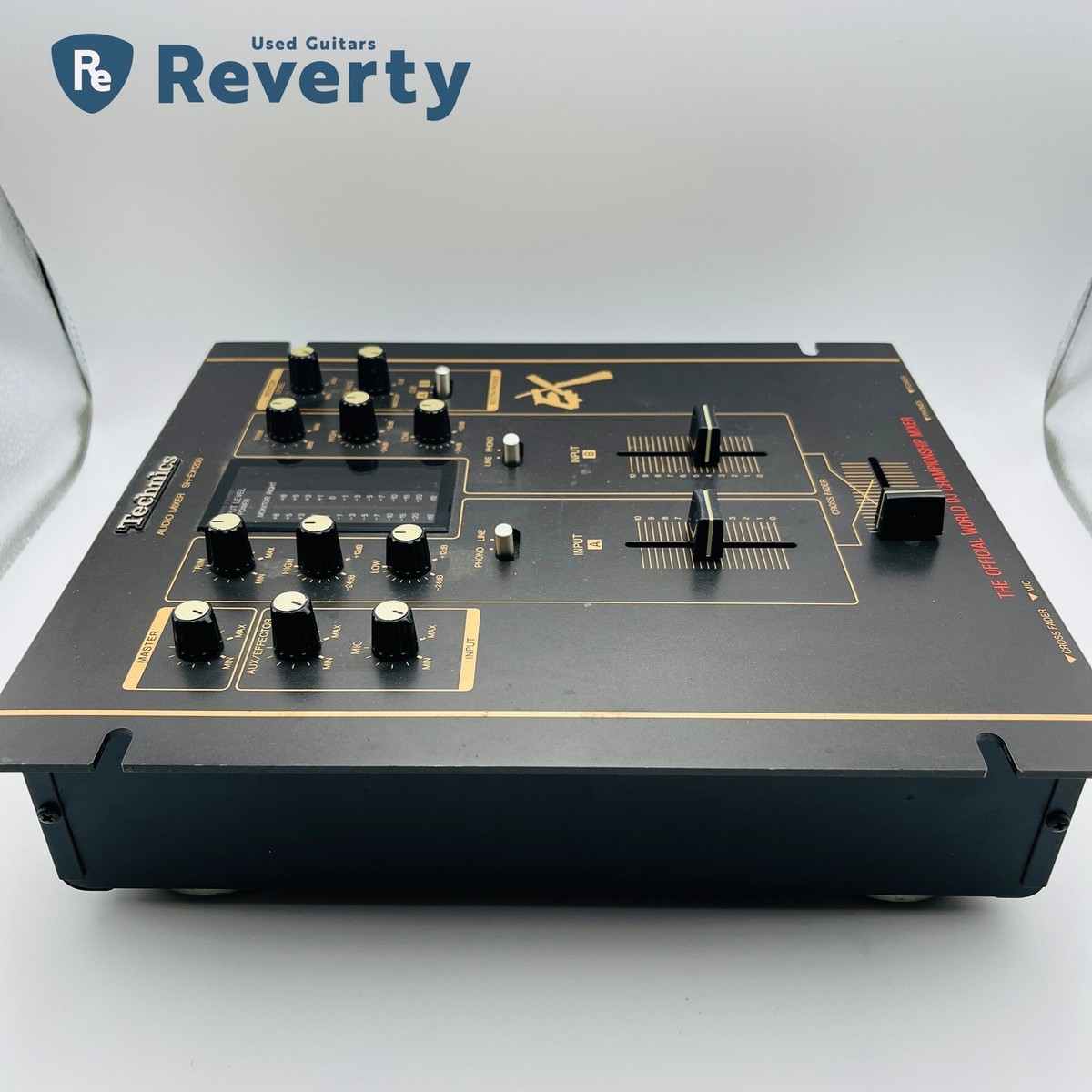 Technics SH-EX1200 Black DJ Audio Mixer Made in Japan w/Power