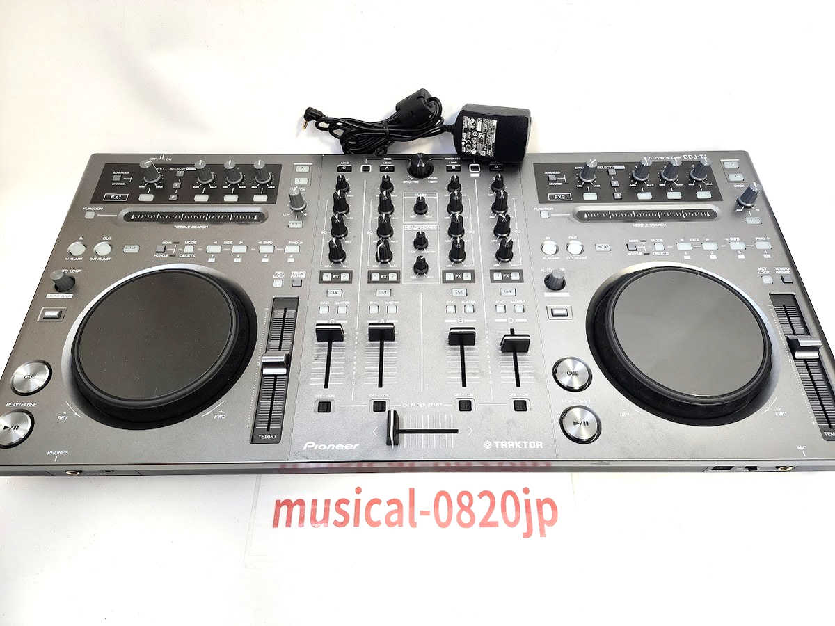 Pioneer DJ DDJ-T1 DJ controller for TRAKTOR 4-Channel 4ch DDJT1 | eBay