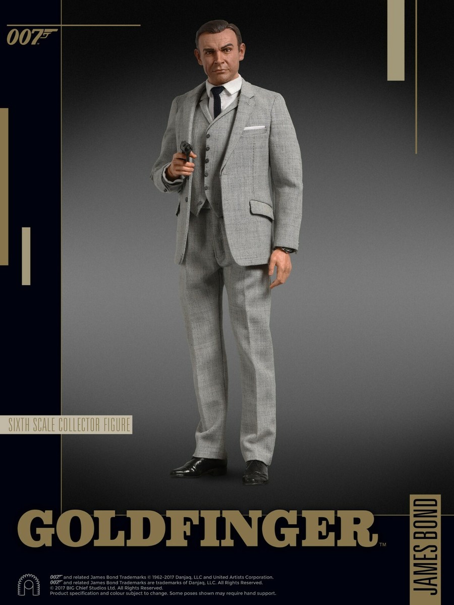 Big Chief Studios 1/6 JAMES BOND FIGURE Sean Connery Goldfinger | eBay