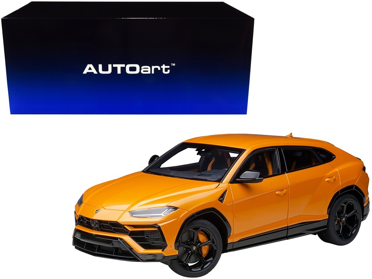 1/18 Lamborghini Urus Arancio Borealis Pearl Orange Model Car By