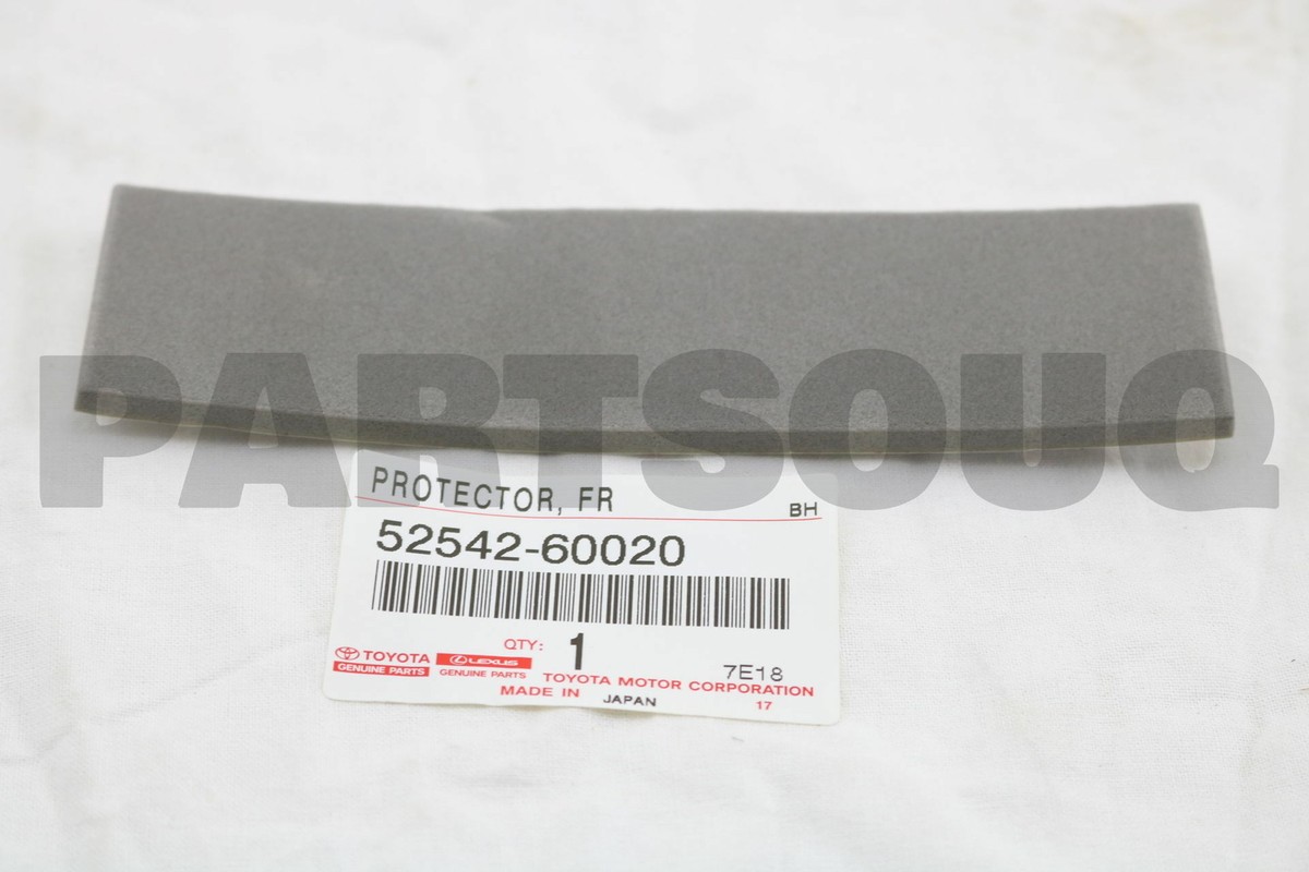 5254260020 Genuine Toyota PROTECTOR, FRONT BUMPER, NO.2 52542