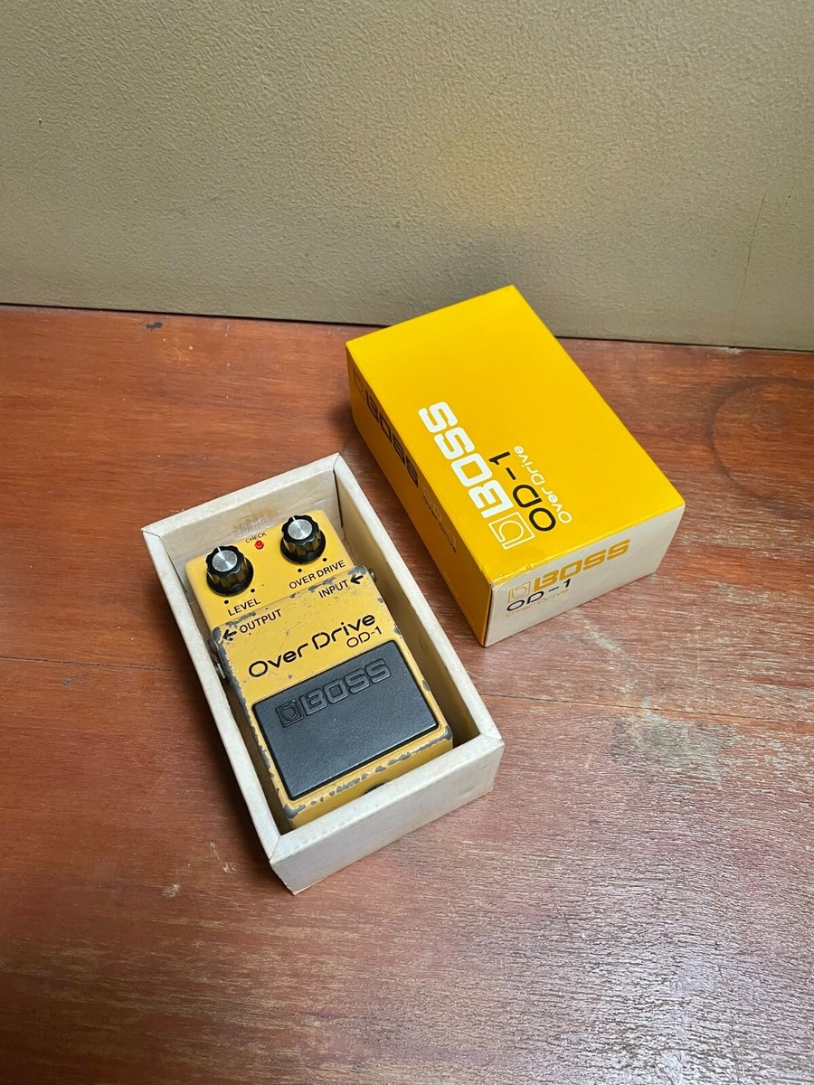 Boss OD-1 Overdrive S/N 621400 613165190969| eBay