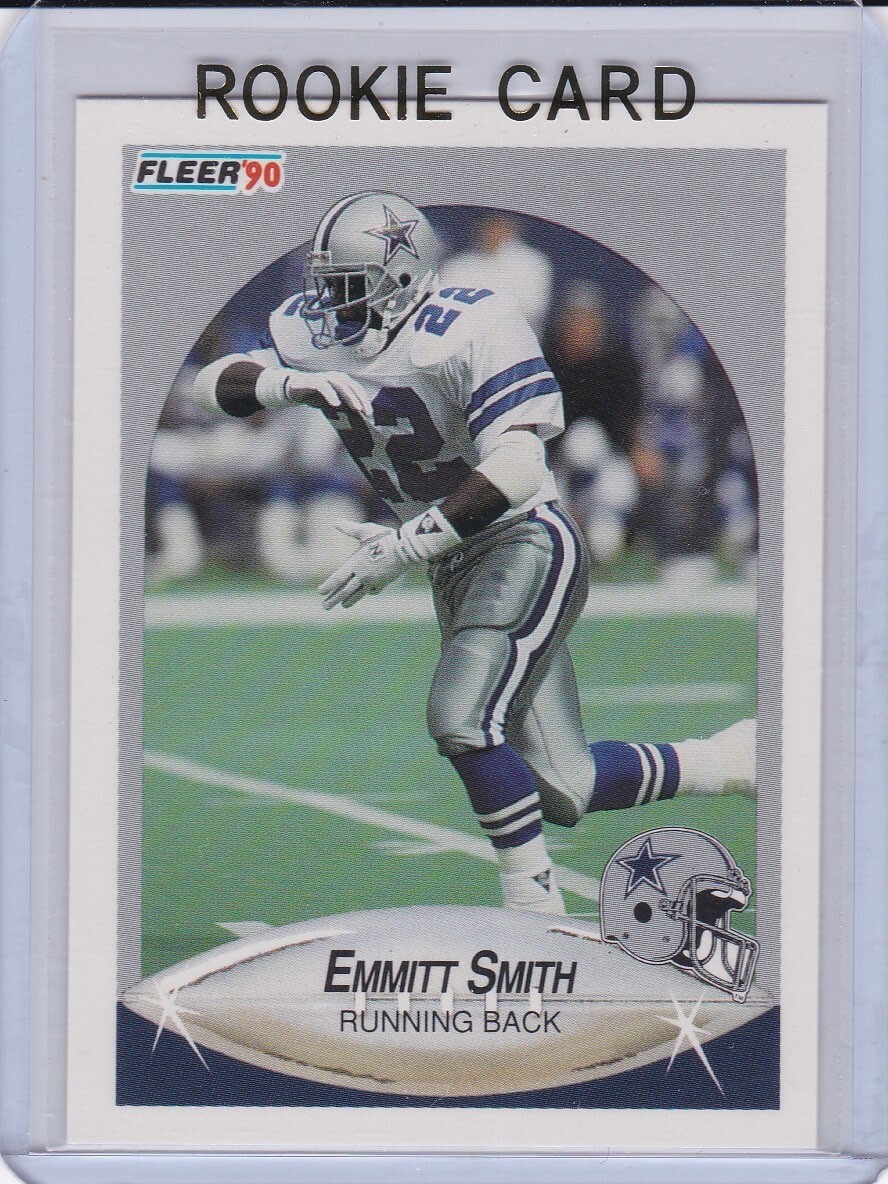 EMMITT SMITH ROOKIE CARD Dallas Cowboys 1990 FLEER UPDATE