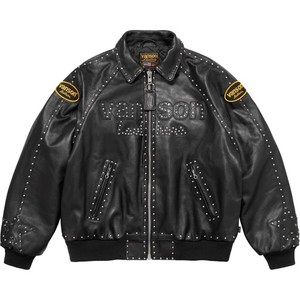 Supreme Vanson Leather Bones Jacket en vente | eBay