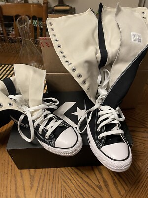 Converse Chuck Taylor All-Star XXHi Black Zip-up M5 W7 A09429C