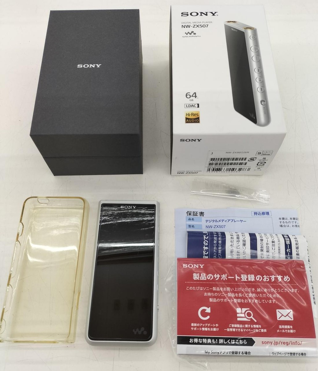 SONY NW-ZX507 WALKMAN 64GB Hi-Res ZX Series Audio Player W/ Box