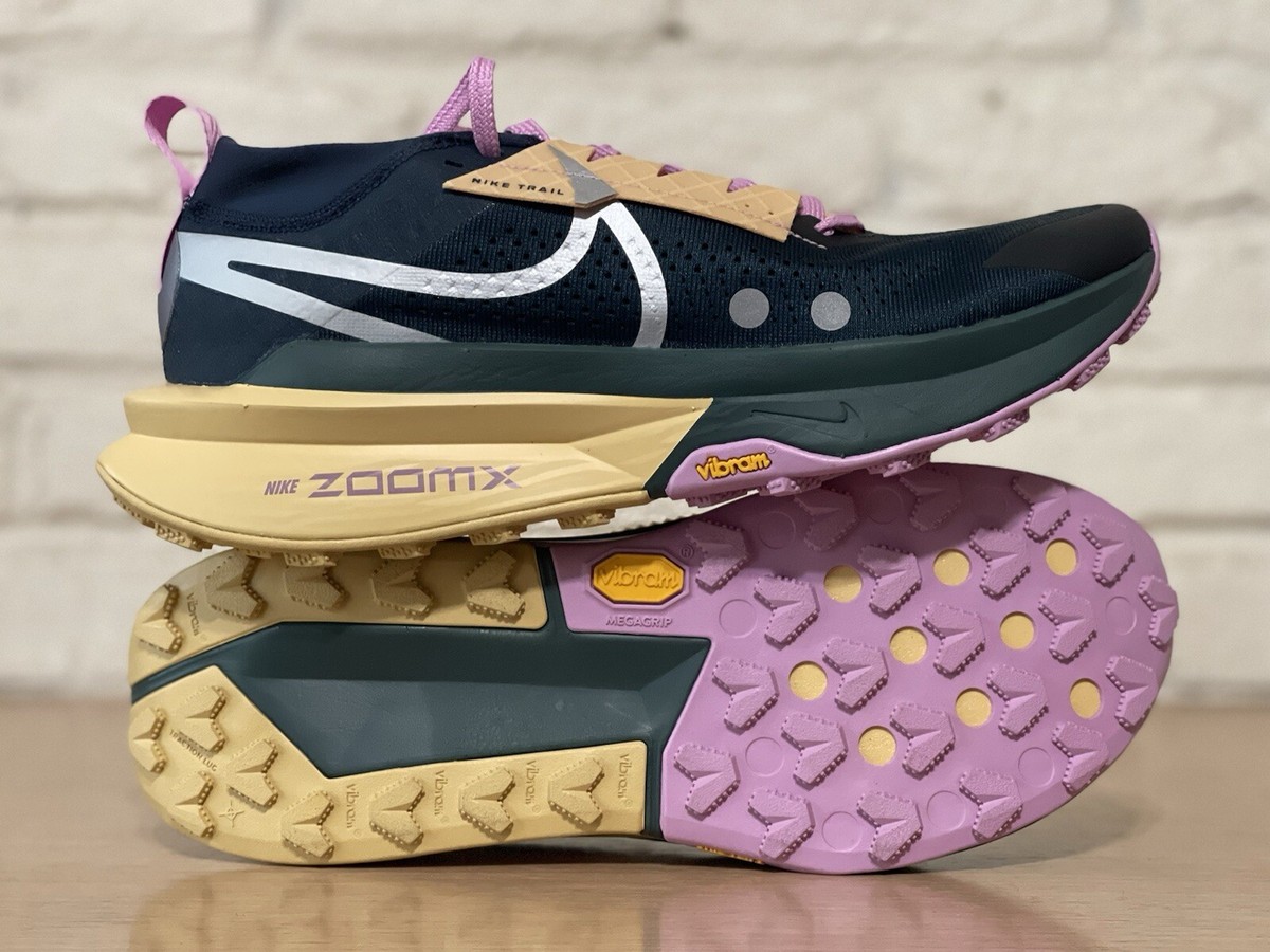 Nike Zoomx Zegama Trail 2 Running Shoes Armory Navy Women 12/Men