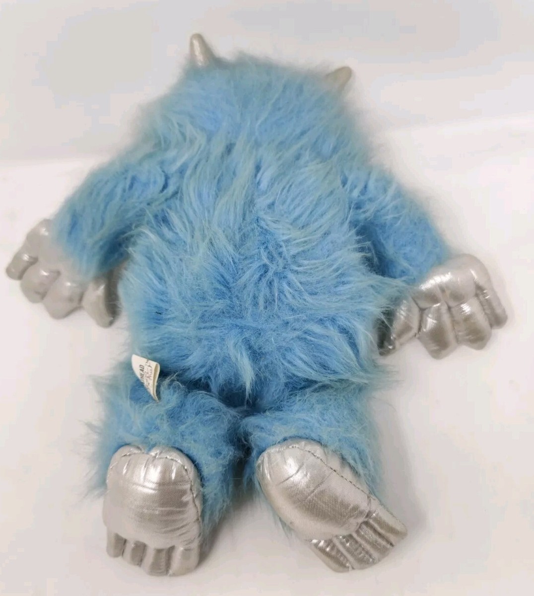 Vintage Little Meat Head My Pet Monster Like 1987 Plush Blue RARE