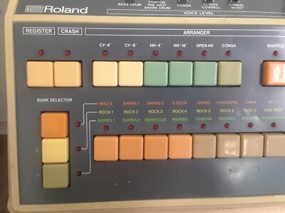 Vintage Roland CR-5000 Compu Rhythm Analog Drum Machine | eBay