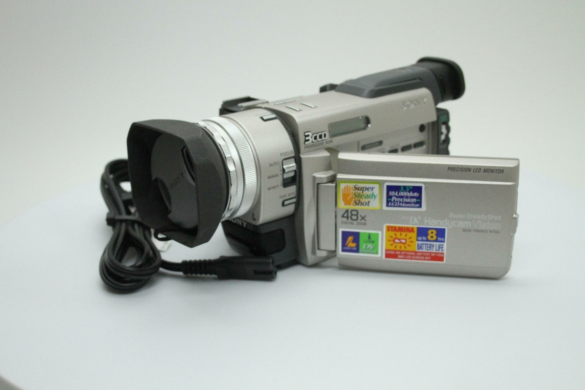 Sony NTSC MiniDV Handycam Camcorder - Video Transfer (DCR-TRV900