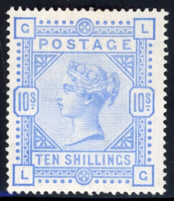 Great Britain 1884 10sh Queen Victoria Sc# 109, SG# 183 Mint VF OG