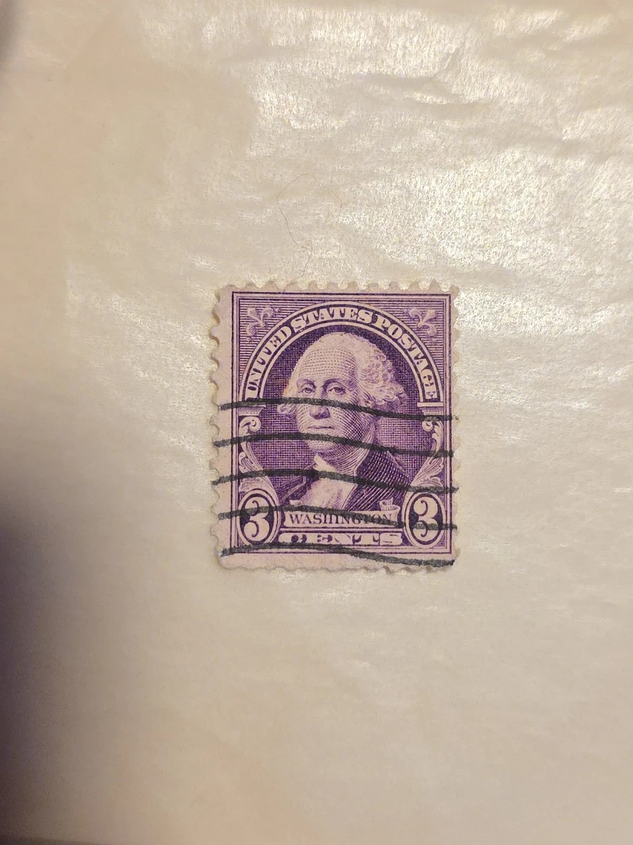 George Washington 3 Cent Stamp In Used Us Stamps (1901-Now) for