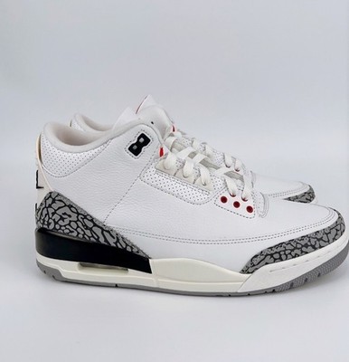 Size 13 - Jordan 3 Retro Mid White Cement Reimagined for sale