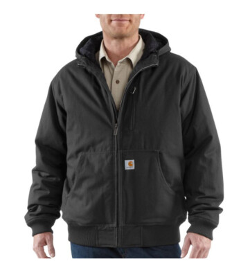 Carhartt Men's Quick Duck Jefferson Active Jacket (101483) - Black
