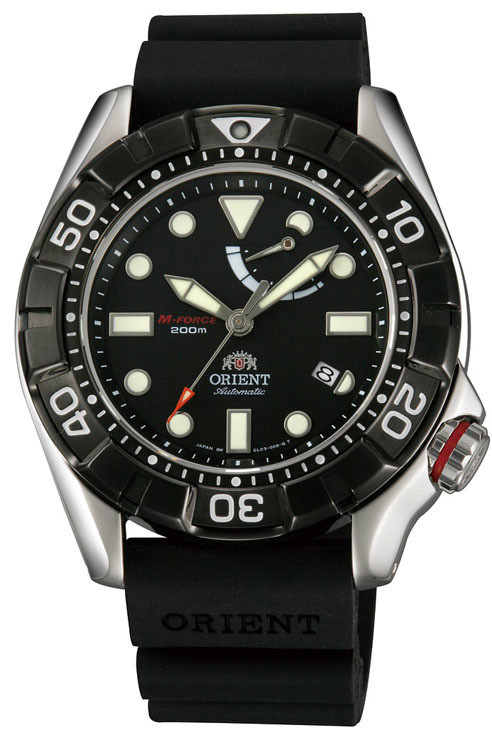 ORIENT M-FORCE Air Diver Automatic Power Reserve 200M SEL03004B | eBay