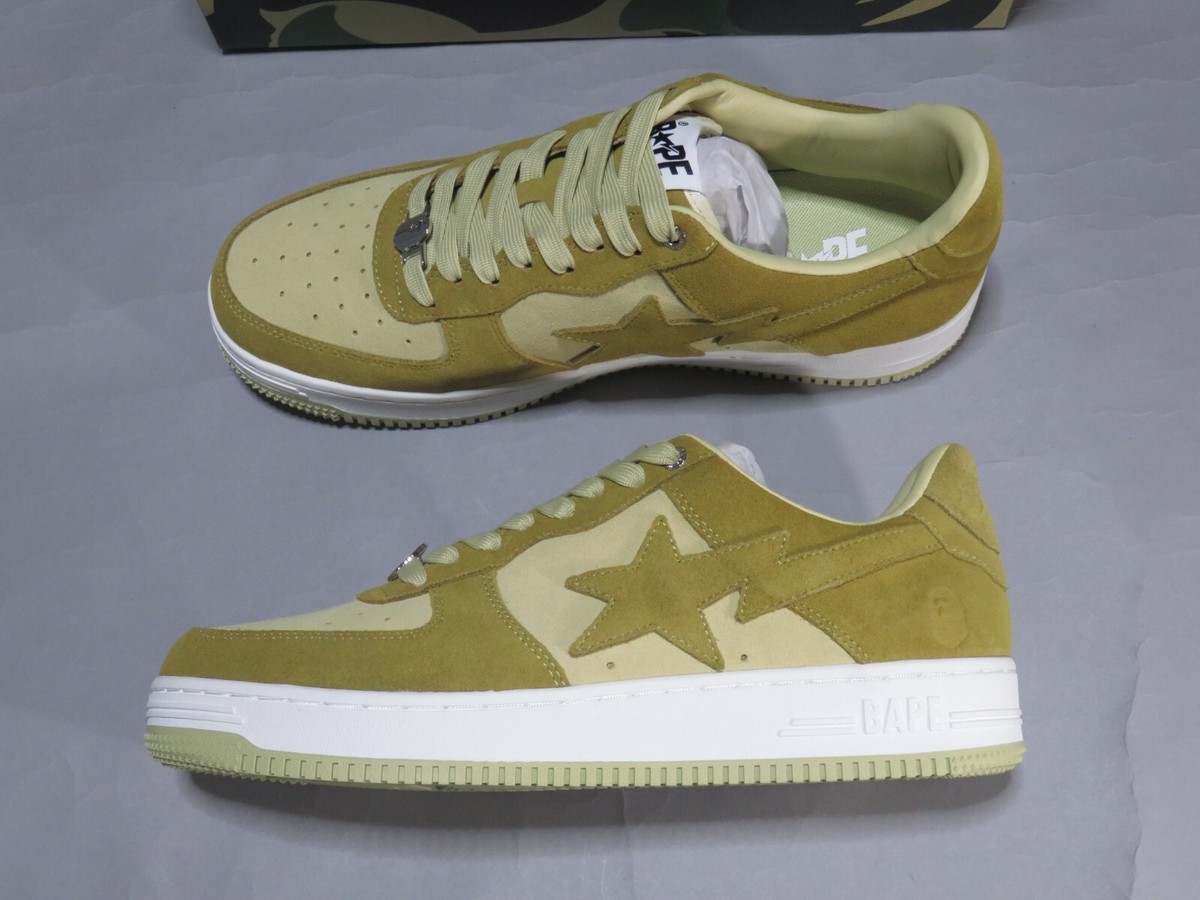 33453 bape bape bapesta beige suede BGX US12 | eBay