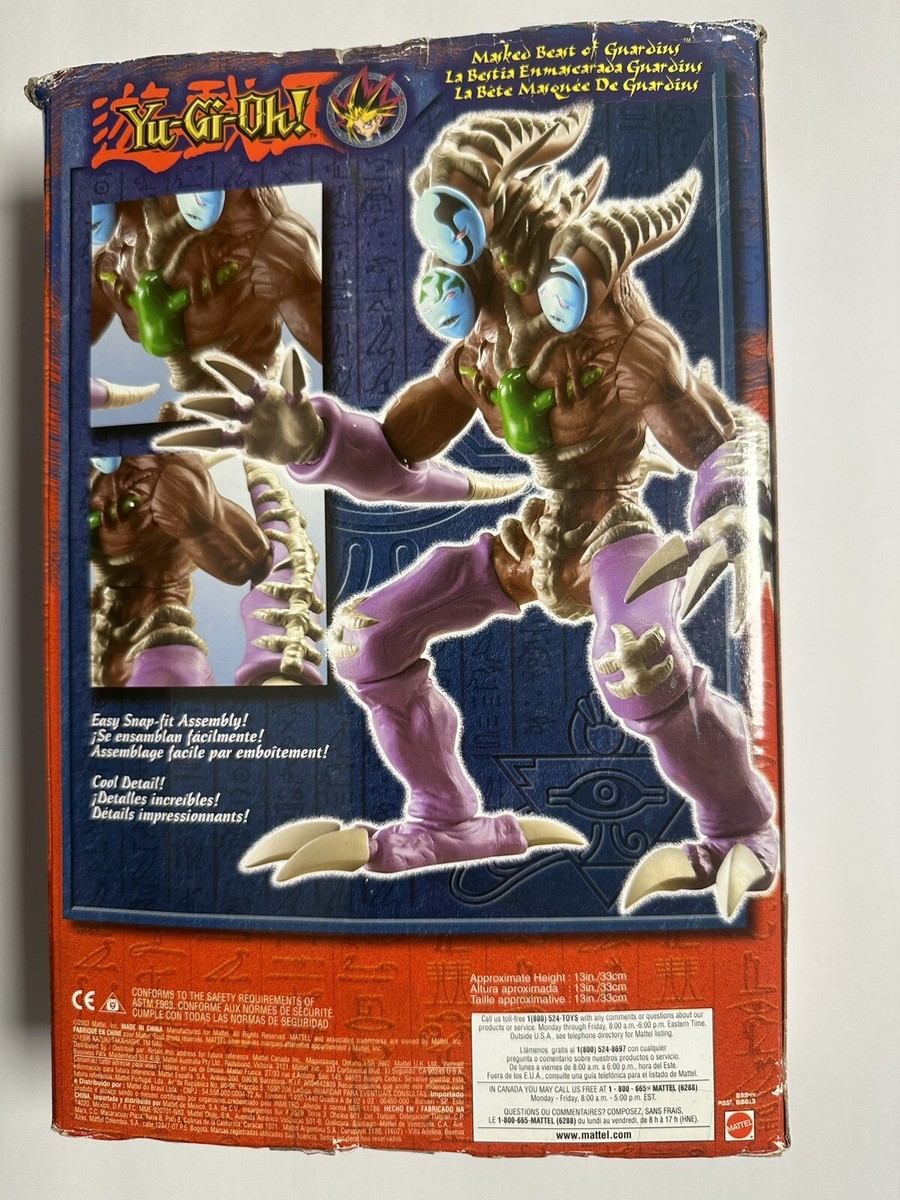 2003 Yu-Gi-Oh! MASKED BEAST OF GUARDIUS Mattel Model Kit Figure