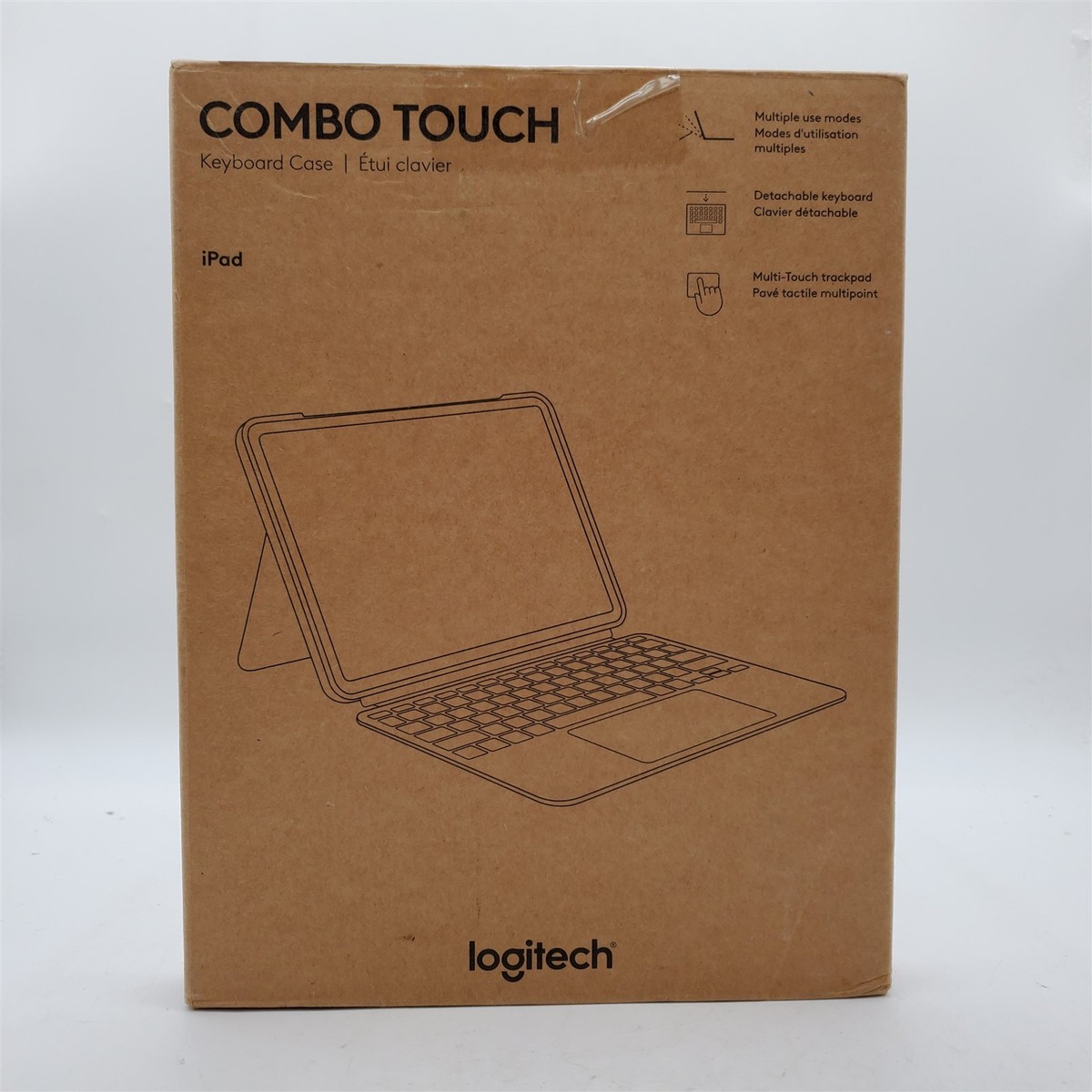 Logitech Combo Touch iPad Pro 11-inch (M4)(2024) Keyboard Case