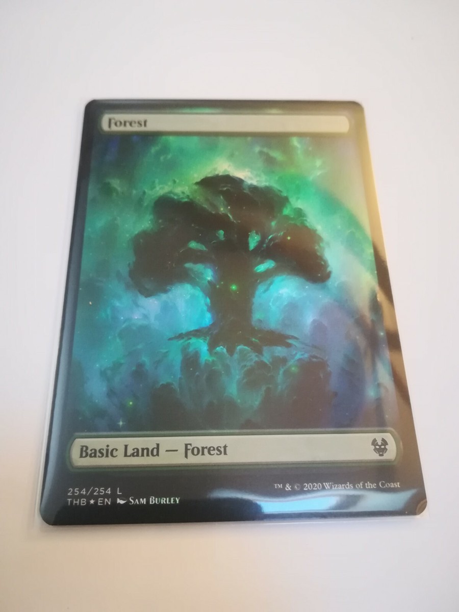 Land FOIL Theros Beyond Death - Forest Island Mountain Plain Swamp