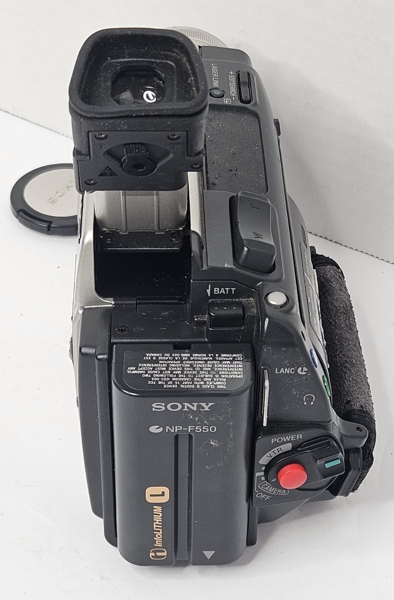 Sony DCR-TRV9 Mini DV Handycam Silver Handheld Digital Camcorder