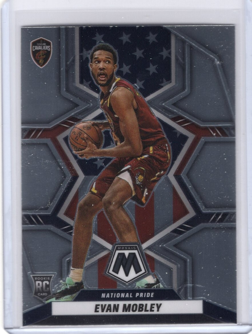 2021-22 Panini Mosaic Basketball Evan Mobley #258 RC Rookie