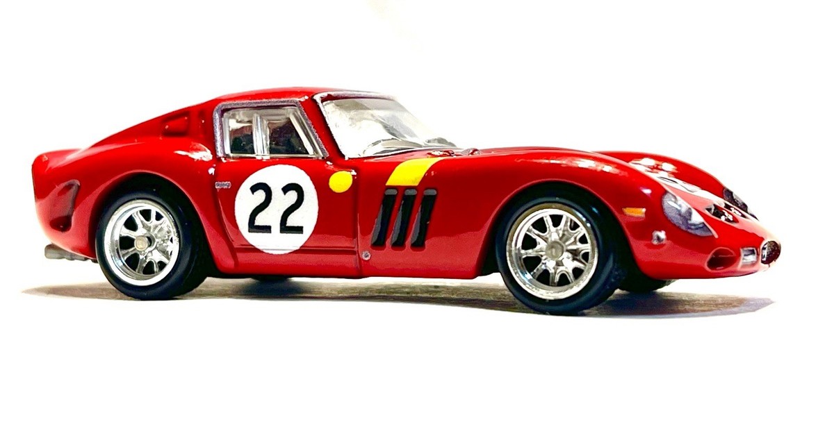 Hot Wheels Premium Ferrari 250 Gto Classic Red Ready To Ship Loose