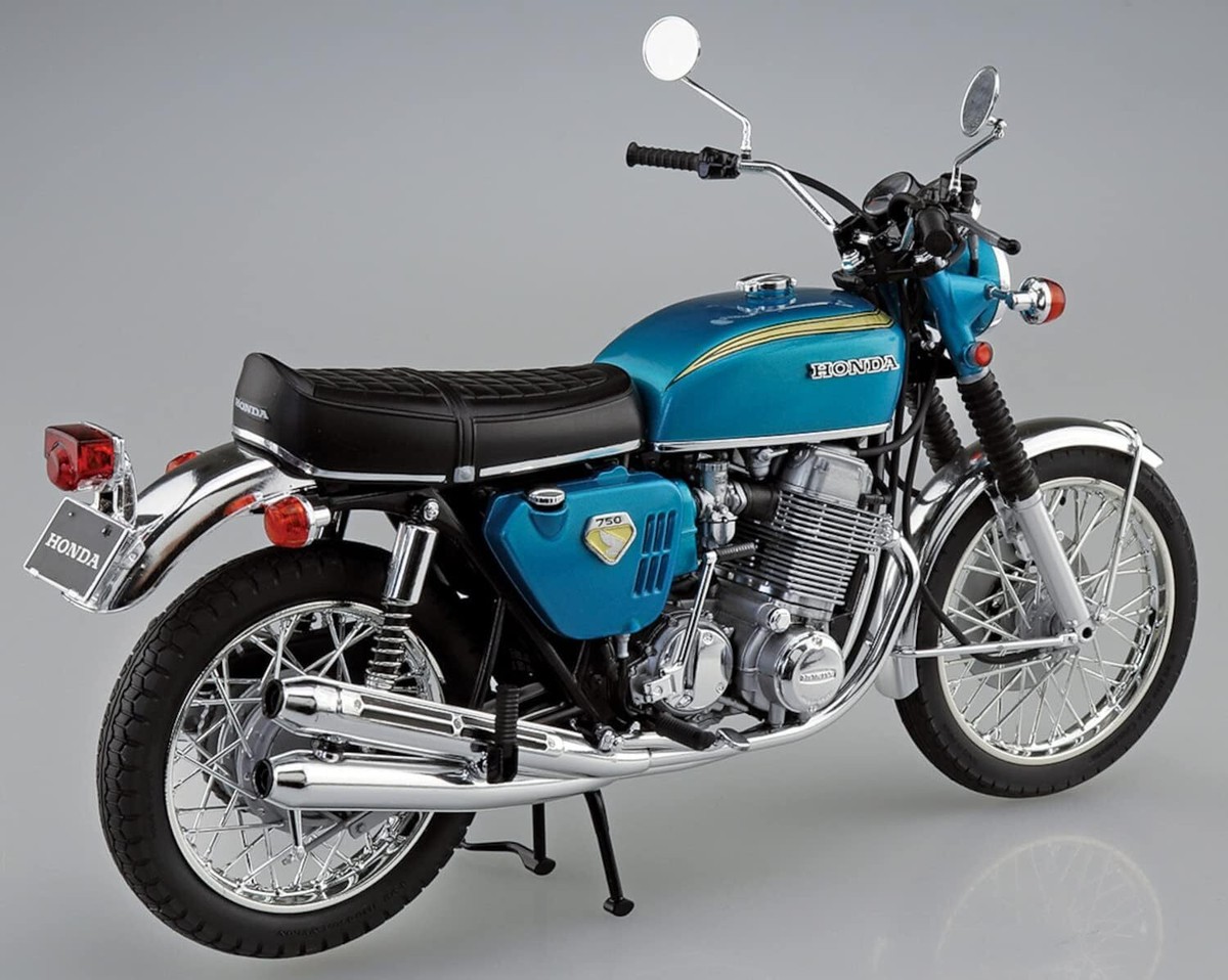 New Aoshima The Bike Series No.1 Honda Dream CB750 FOUR 1969 from