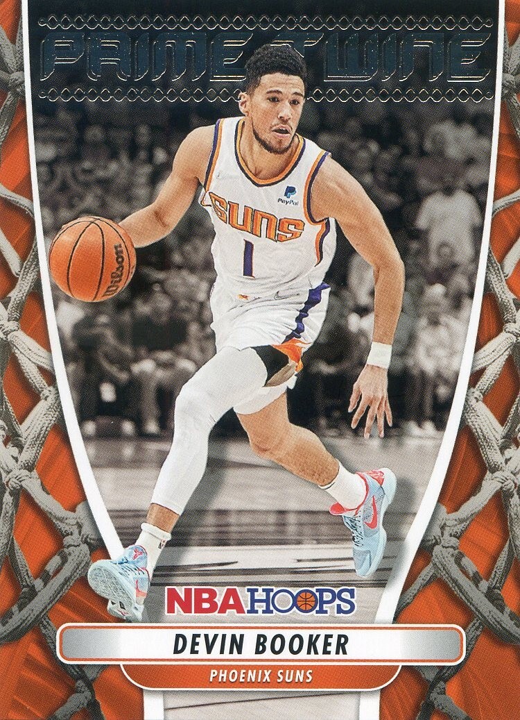 2022-23 Panini Hoops NBA DEVIN BOOKER PRIME TWINE #5 PHOENIX SUNS