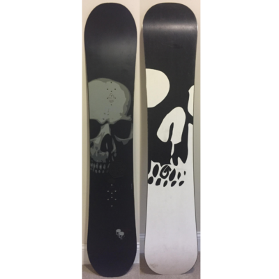 RARE Burton DOOM 155cm SKULL design Snowboard Rare Classic