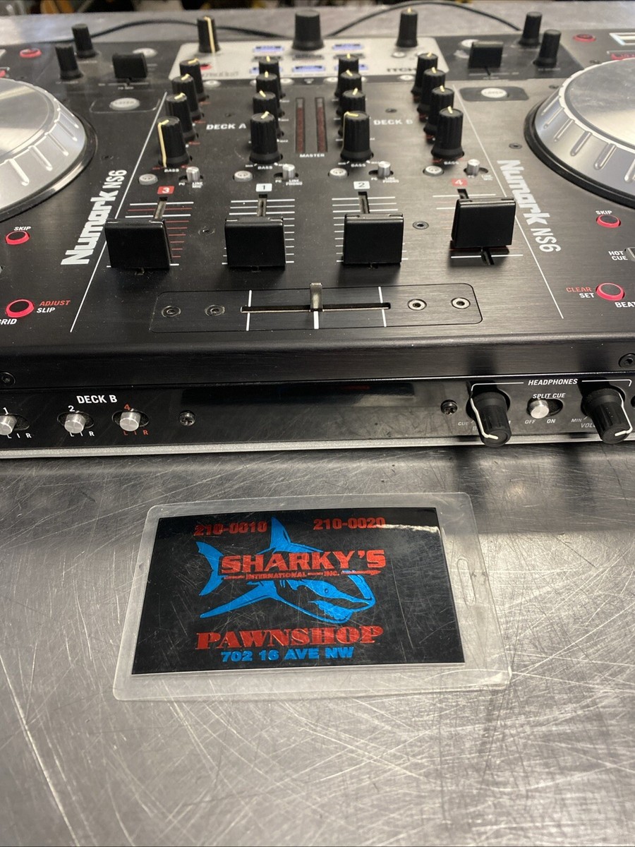 Numark NS6 4 Channel DJ Controller Untested | eBay