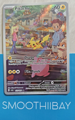 Pikachu AR 173/165 sv2a - Pokemon 151 - Holo M/NM - Pokemon Card