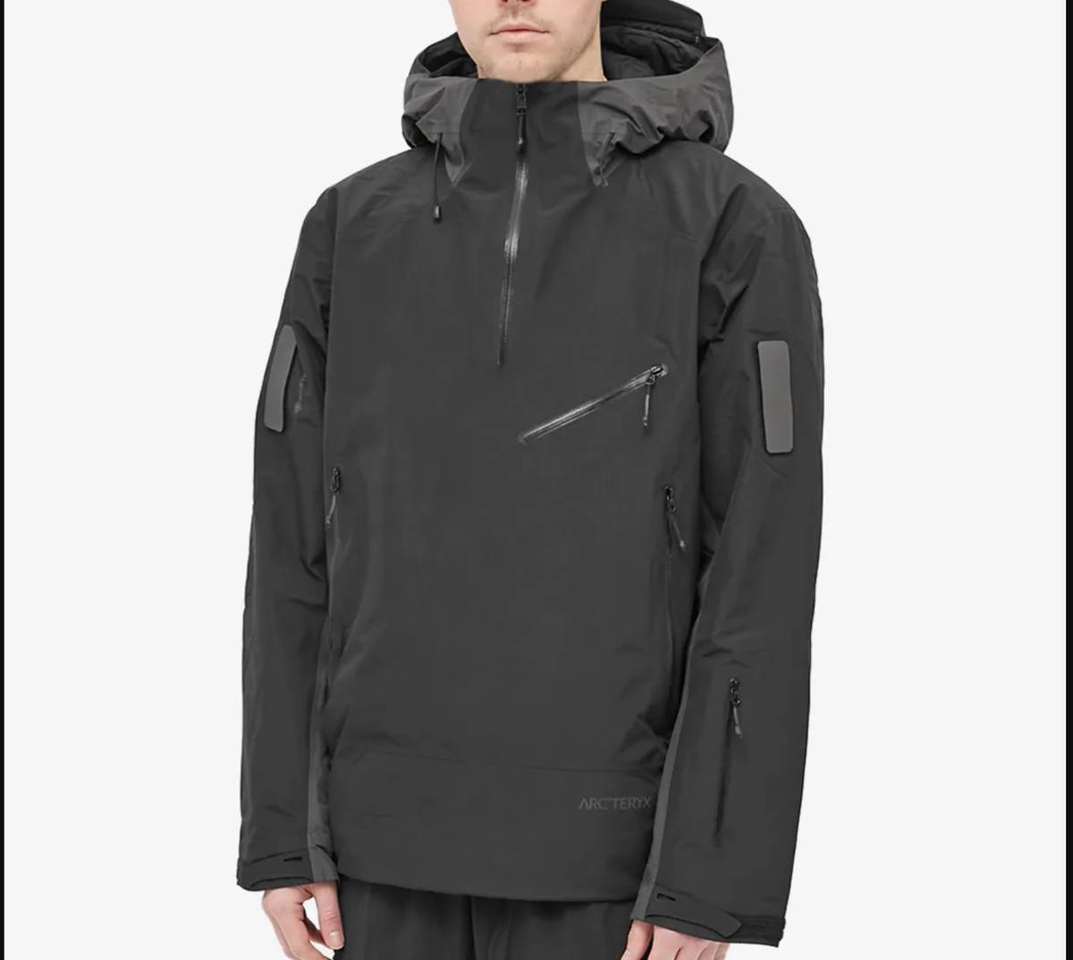 NEW ARCTERYX SYSTEM A AXIS INSULATED ANORAK BLACK JACKET GORE-TEX