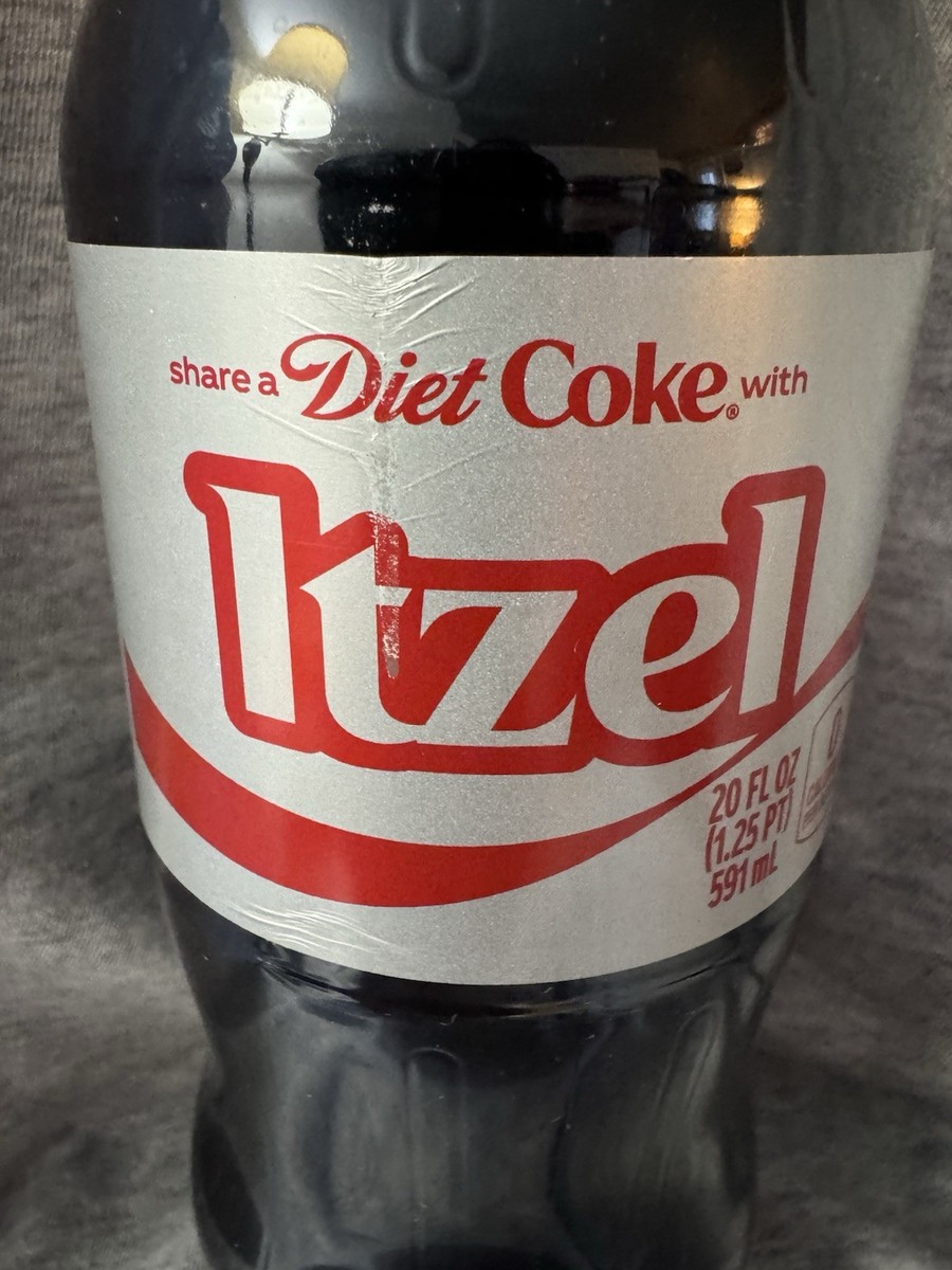 Share a Coke with Itzel 2025 Personalized Gift Coca~Cola Bottle