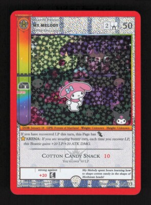 MetaZoo Kuromi's Cryptid Carnival - MY MELODY 9/103 - Full Holo